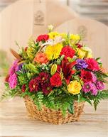 Bright Country Flowers in a Basket offers at R 910 in Netflorist
