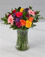 Radiant Rainbow Of Mixed Flowers Arrangement offers at R 559 in Netflorist