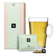 Minty Herbal Tea Bags    The box contains 25 individually wrapped tea bags Learn More offers at R 115 in Nespresso