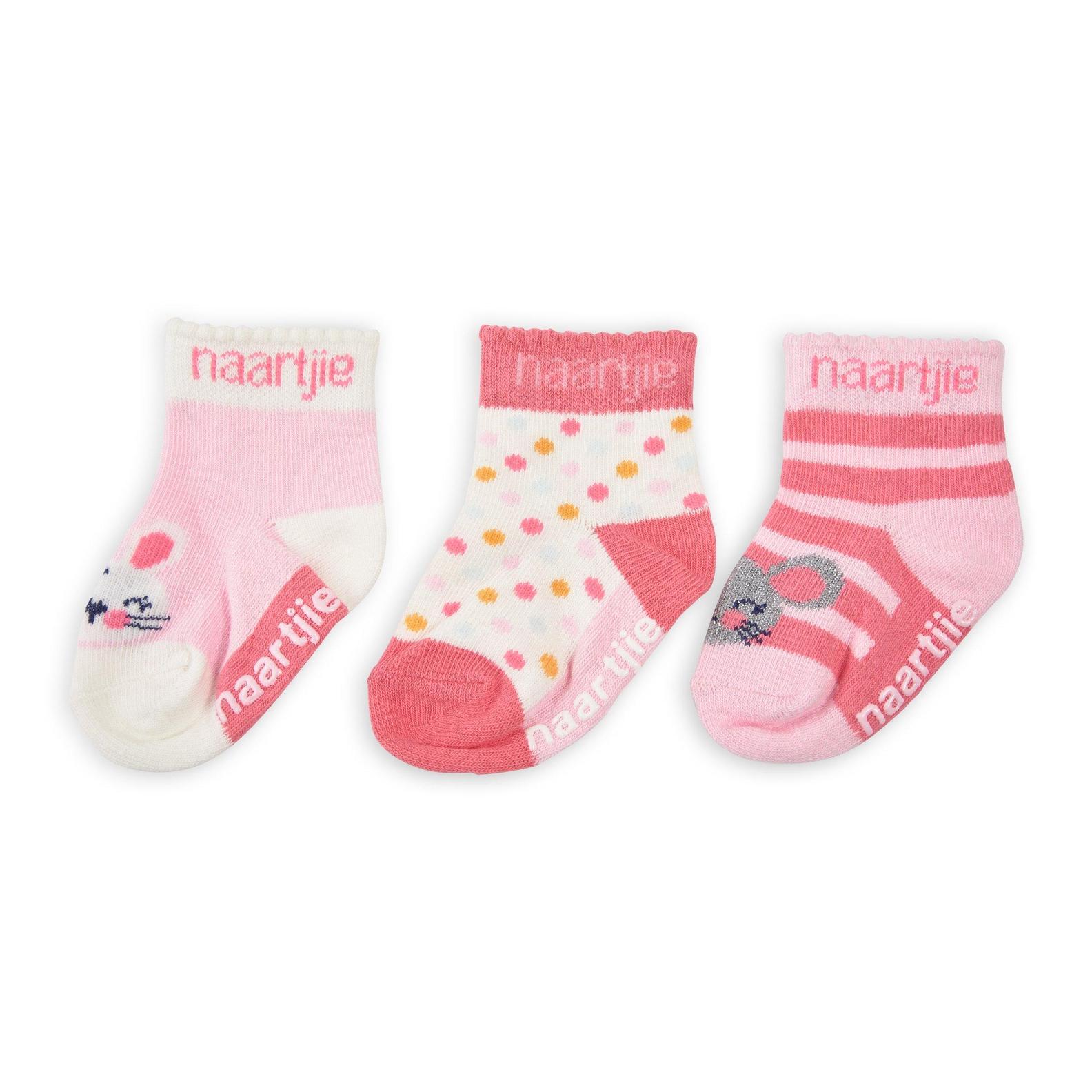 Baby Girl 3-pack Pink Socks offers at R 130 in Naartjie Kids