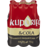 Klipdrift & Cola NRB 6 X 275ml offers at R 119,99 in Liquor City