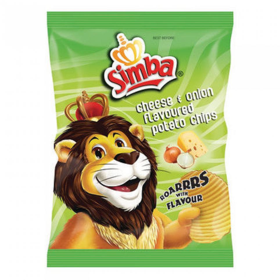 Simba Chips 36g Cheese & Onion Unit-1 offers at R 7,99 in KitKat Cash and Carry