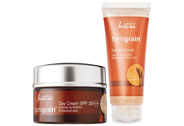 FortiGrain™ Day Cream SPF 30 & Facial Scrub offers at R 415 in Justine