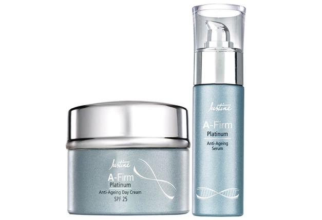 A-Firm Platinum Anti-Ageing Day Cream SPF 25 & Serum offers at R 599 in Justine