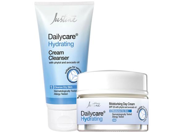 Dailycare® Hydrating Cream Cleanser & Moisturising Day Cream SPF 20 offers at R 269 in Justine