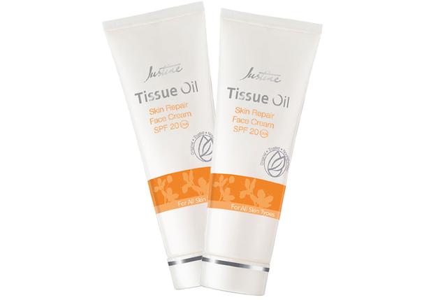 Tissue Oil Skin Repair Face Cream for All Skin Types SPF 20 offers at R 169 in Justine
