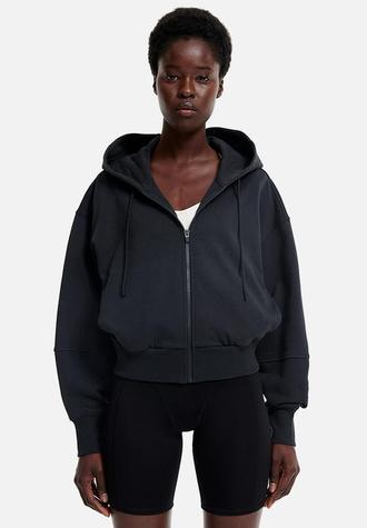 Drymove™ zip-through sports hoodie - black offers at R 629 in H&M