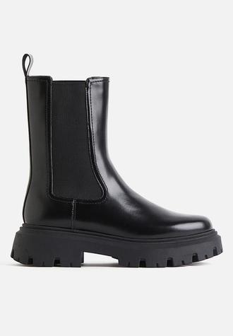 Chunky chelsea boots - black offers at R 629 in H&M