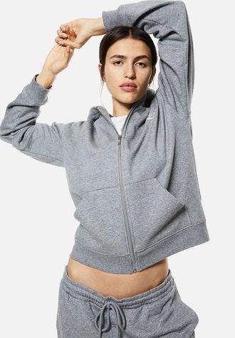 Text-motif hoodie - grey marl/new york offers at R 529 in H&M