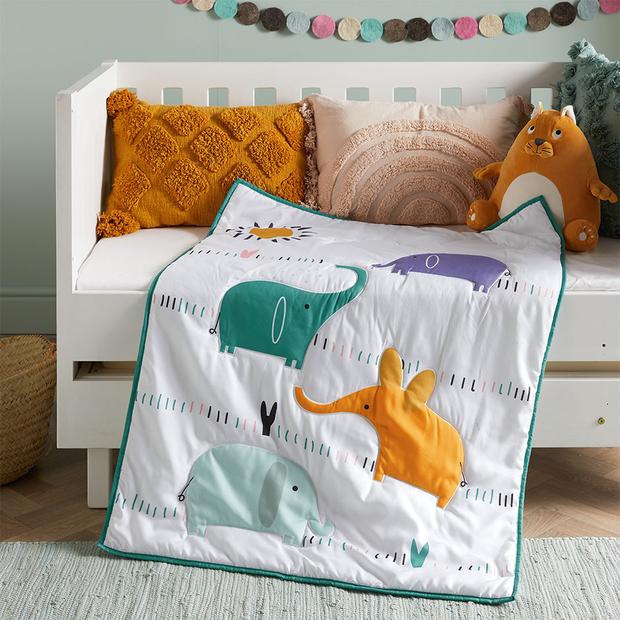 Sunny Designer Cot Quilt offers at R 299 in HomeChoice
