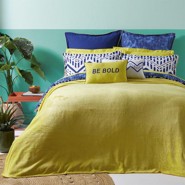 Omari Plush Blanket offers at R 299 in HomeChoice