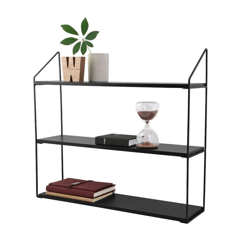 Cindy 3 Tier Shelf Black offers at R 499 in HomeChoice