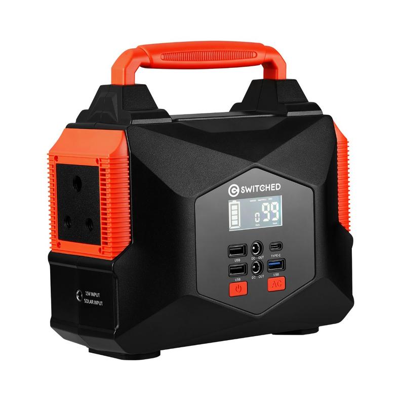 Switched 200W 146Wh Emergency Power Station offers at R 2799 in HomeChoice