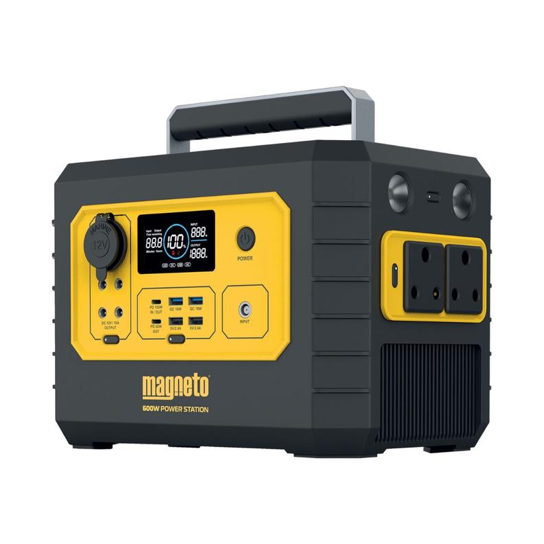 Magneto 600W 537Wh LiFePO4 Portable Power Station offers at R 9999 in HomeChoice