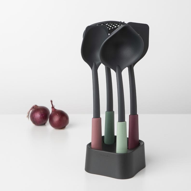 Tasty Plus 4pc Kitchen Utensil Set with Stand. offers at R 499 in HomeChoice