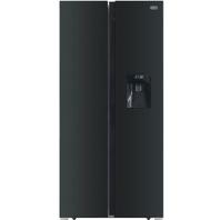 Defy 496Lt Black Glass Side by Side WD Fridge - DFF456 offers at R 14999,99 in Hirsch's