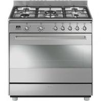 Smeg 90cm 5 Burner Stainless Steel Gas/Electric Stove - SSA91MAX9 offers at R 19999,99 in Hirsch's
