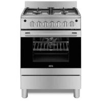 AEG 60cm Stainless steel Full Gas Stove - 10306GM-MN offers at R 10999,99 in Hirsch's