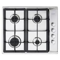 Elba 60cm Stainless Steel Gas Hob - 02/EES65-450XN offers at R 4799,99 in Hirsch's
