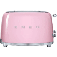 Smeg Retro 2 Slice Toaster Pink - TSF01PKEU offers at R 2999,99 in Hirsch's