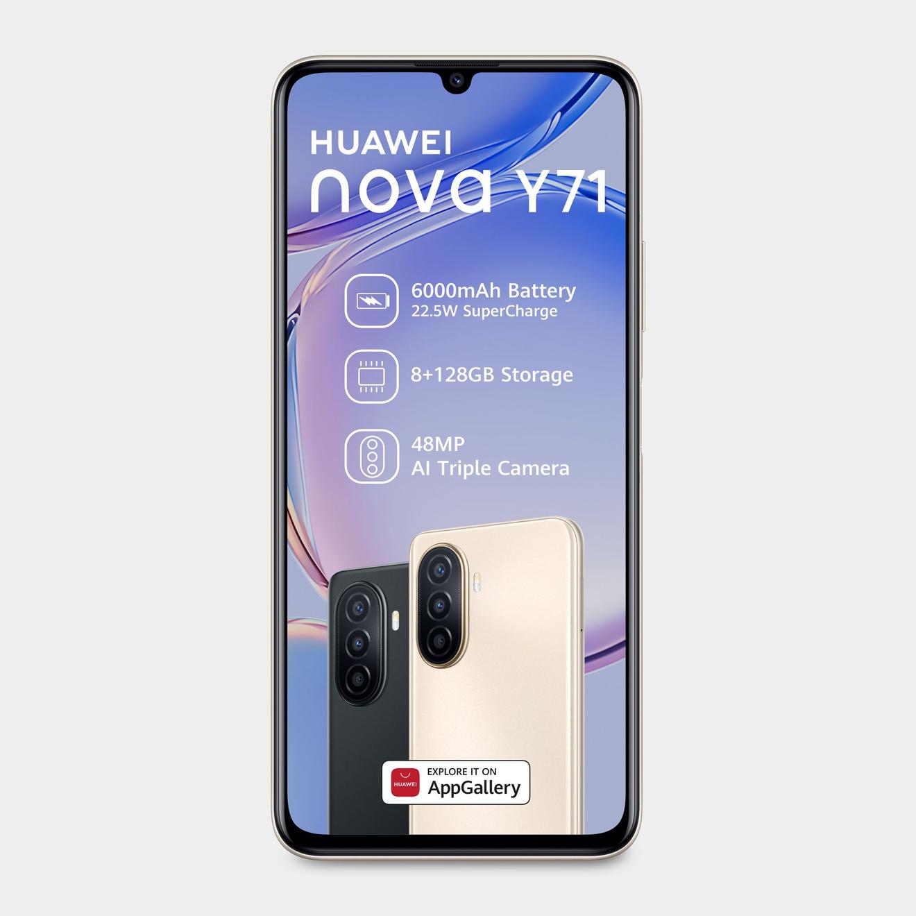 Huawei Nova Y71 Dual Sim offers at R 4399 in Hi