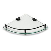 Corner Shelf, Glass, Stainless Steel, Black,… offers at R 109 in Gelmar