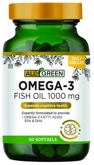 All Green Omega 3 (EPA & DHA) Fish Oil offers at R 140 in Faithful to Nature