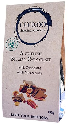 Cuckoo Milk Chocolate With Pecan Nuts offers at R 72 in Faithful to Nature
