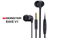 Monster Rave V1 In-Ear Headphones - Black offers at R 69 in Evetech