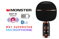 Monster M97 Superstar Mircrophone - Black offers at R 199 in Evetech