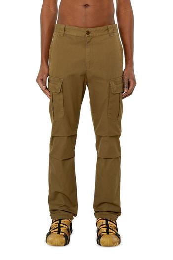 Cargo pants in rinse-wash cotton twill offers at R 3710 in Diesel