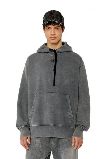 Oversized faded hoodie with logo offers at R 2300 in Diesel