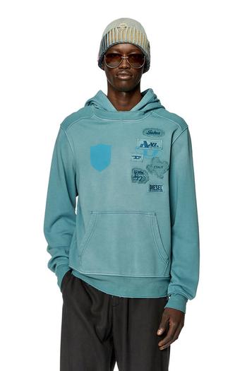 Oversized jersey and waffle-knit hoodie offers at R 7999 in Diesel