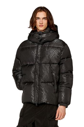 Puffer jacket with monogram motif offers at R 10999 in Diesel