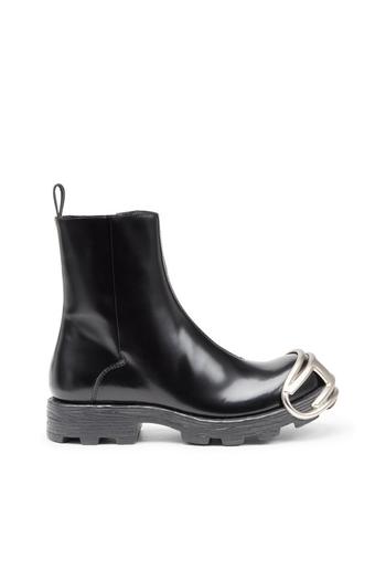 D-Hammer Bt Zip D - Leather Chelsea boots with Oval D toe caps offers at R 12199 in Diesel