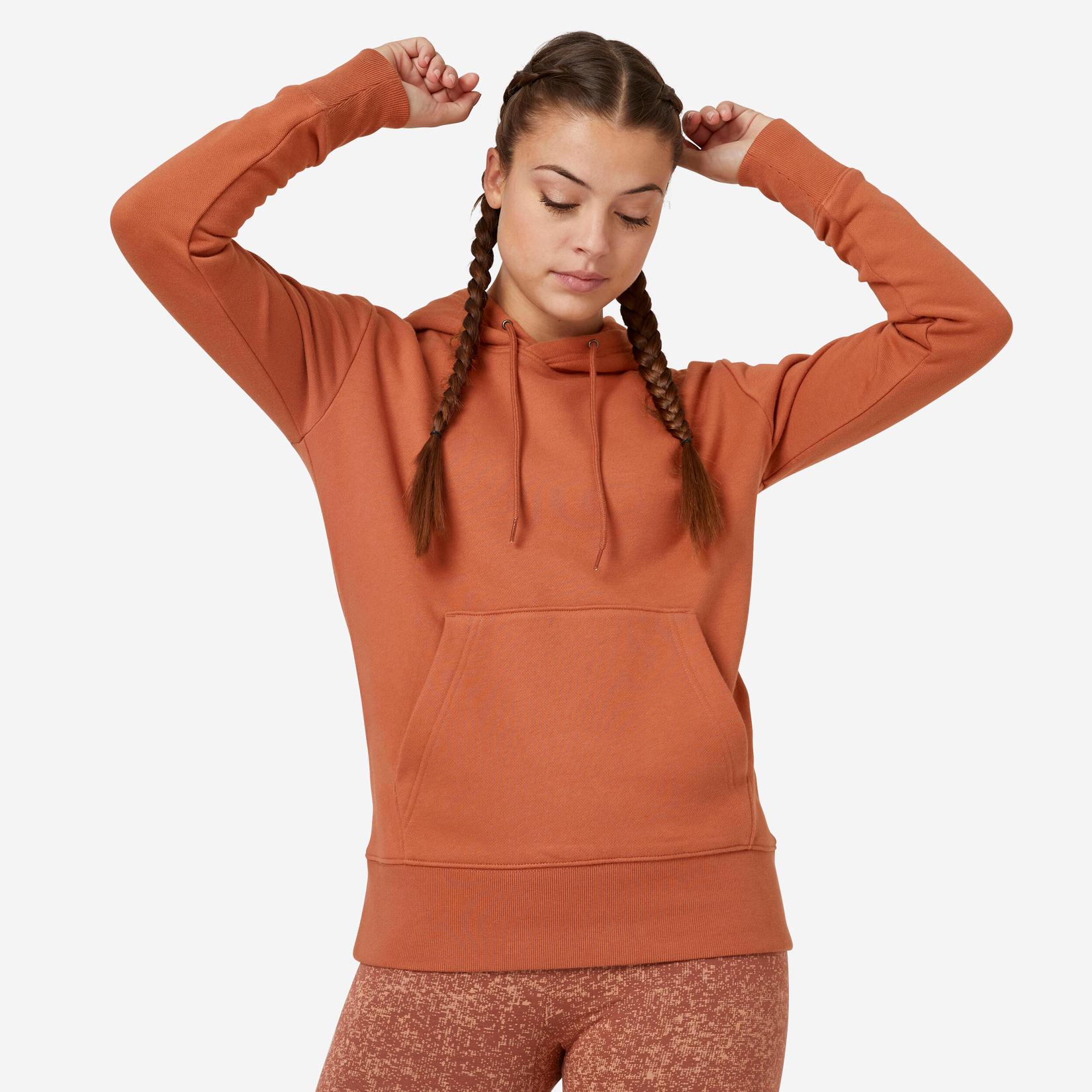 Women's Fitness Hoodie 500 Essentials - Off-White offers at R 699 in Decathlon