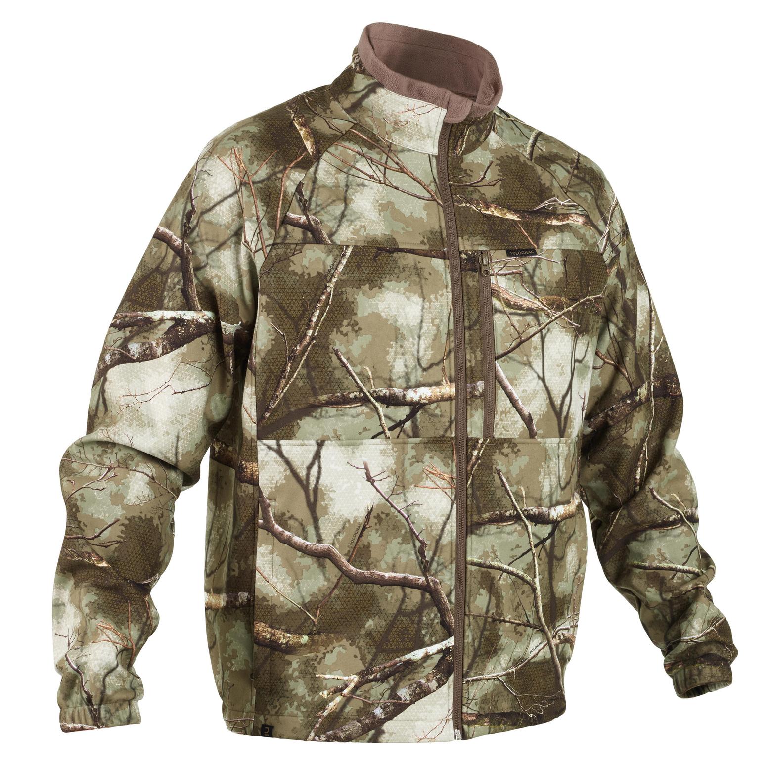 SILENT WARM WATER-REPELLENT HUNTING FLEECE TREEMETIC 500 CAMOUFLAGE offers at R 1199 in Decathlon