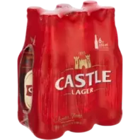 Castle Lager Beer Bottles 6 x 330ml offers at R 79,99 in Checkers Liquor Shop
