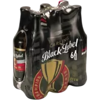 Carling Black Label Beer Bottles 6 x 330ml offers at R 89,99 in Checkers Liquor Shop
