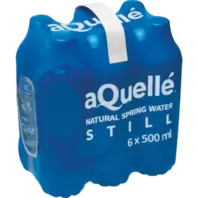 AQuellé Natural Still Spring Water 6 x 500ml offers at R 44,99 in Checkers