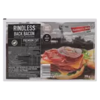 Farmer's Deli Rindless Back Bacon 200g offers at R 42,99 in Checkers