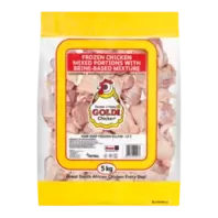 Goldi Chicken Frozen Chicken Mixed Portions 5kg offers at R 249,99 in Checkers