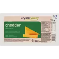 Crystal Valley Cheddar Cheese 750g offers at R 124,99 in Checkers