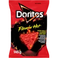 Doritos Flamin Hot Nacho Cheese Flavoured Corn Chips 145g offers at R 23,99 in Checkers