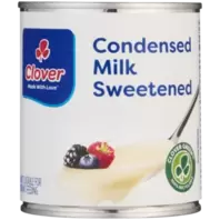 Clover Full Cream Condensed Milk 385g offers at R 36,99 in Checkers