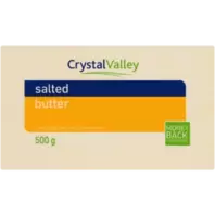 Crystal Valley Salted Butter Brick 500g offers at R 72,99 in Checkers