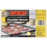 Eskort Wood Smoked Shoulder Bacon 200g offers at R 37,99 in Checkers