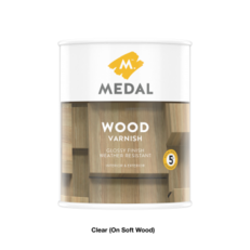 Medal Wood Varnish Clear 1l offers at R 159,95 in Cashbuild