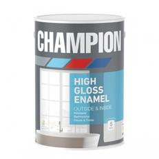 Champion High Gloss Enamel Golden Brown 5l offers at R 399,95 in Cashbuild