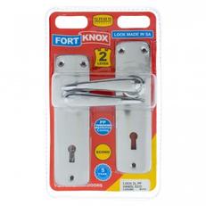 Fort Knox 2 Lever Lock Polyprop  Eco Chrome Handle offers at R 77,95 in Cashbuild
